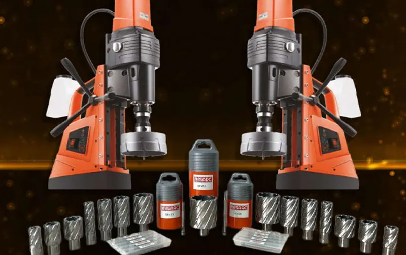 MISARC drilling machines and cutters