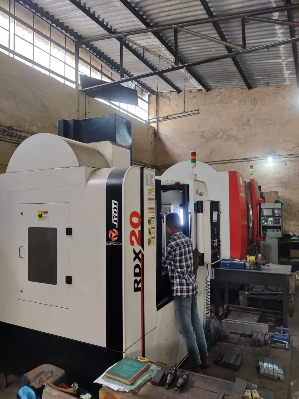 VMC-CNC mass production floor